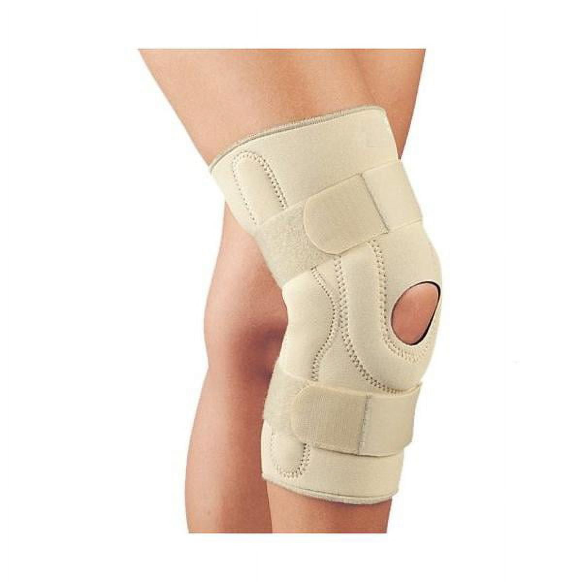Fla Orthopedic 371071LBEG Neoprene Stabilizing Knee Brace With
