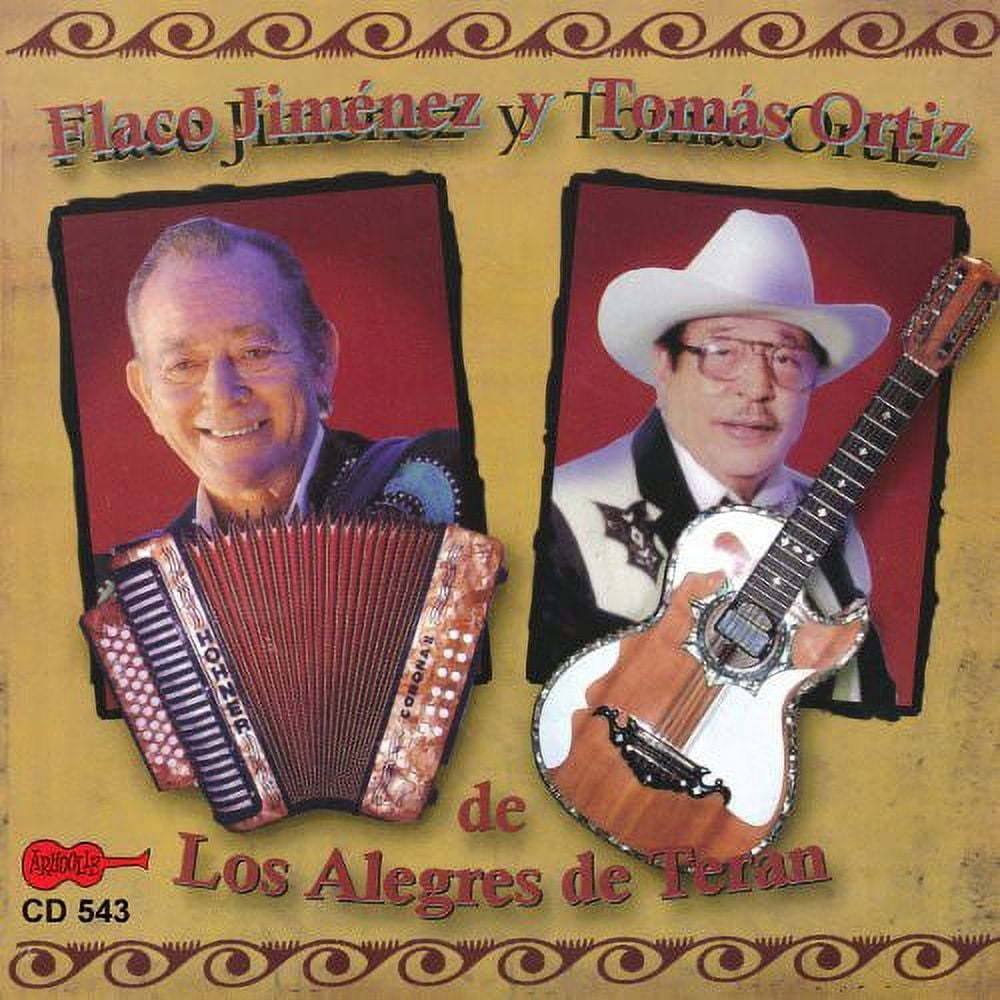 ARHOOLIE Flaco Jim Nez - Flaco Jimenez y Tomas Ortiz de los Alegres de Tera - Music & Performance - CD