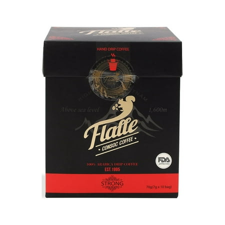 Flaffe Consoc Coffee 100% Arabica Beans Drip Coffee Strong 70g (7g x 10 bags)
