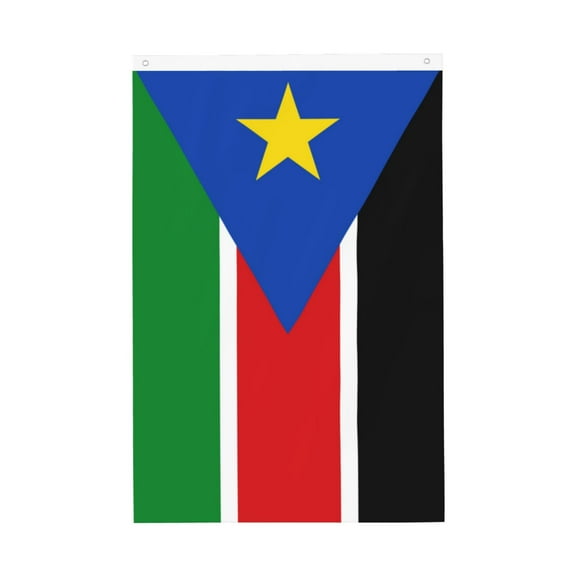 Flag 2x3ft Cover Flag Of South Sudan Double Printed Flag Banner Tapestry Dorm Room Home College Decor