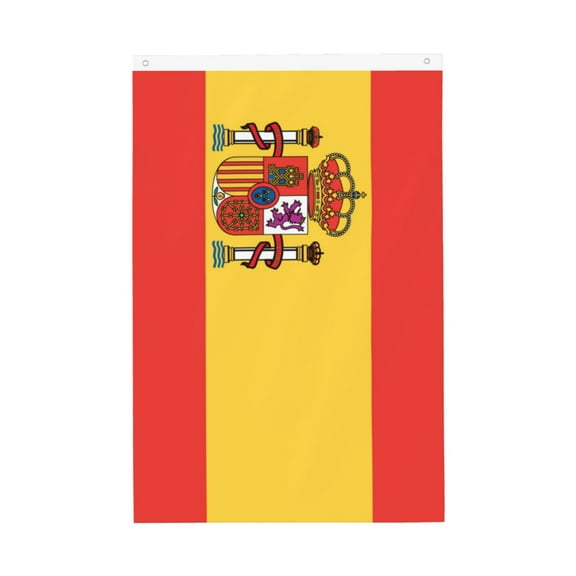 Flag 2x3ft Flag Of Spain Double Printed Flag Banner Tapestry Dorm Room Home College Decor