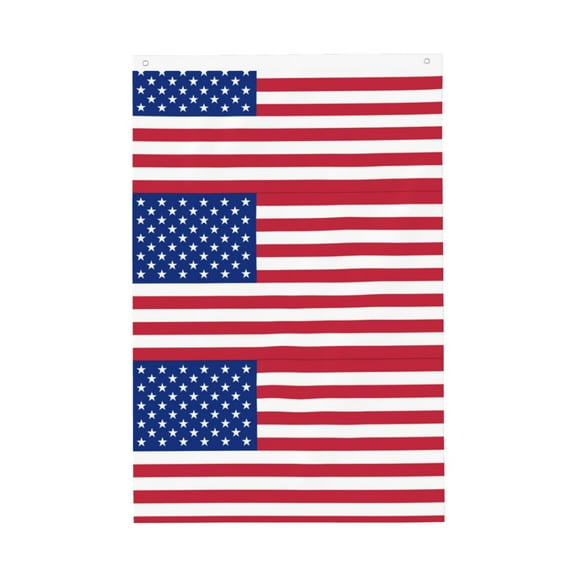 Flag 2x3ft Love America Double Printed Flag Banner Tapestry Dorm Room Home College Decor