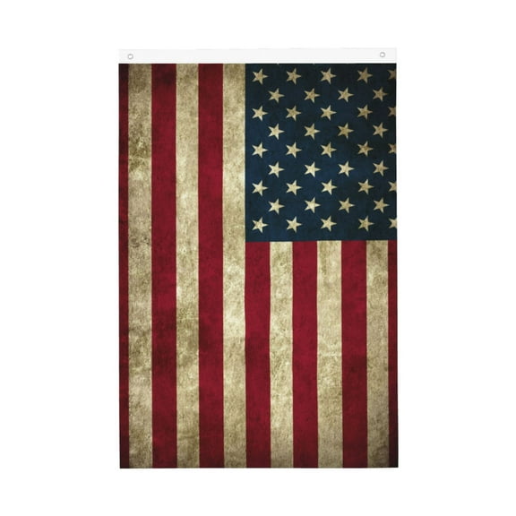 Flag 2x3ft Retro Old America Flag Double Printed Flag Banner Tapestry Dorm Room Home College Decor