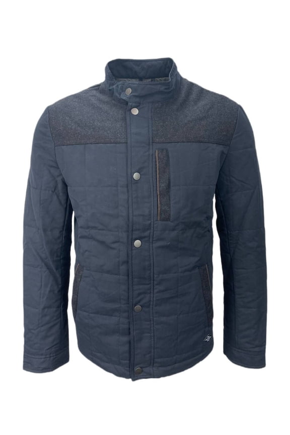 Men's Quilted Jacket, Navy, XXL