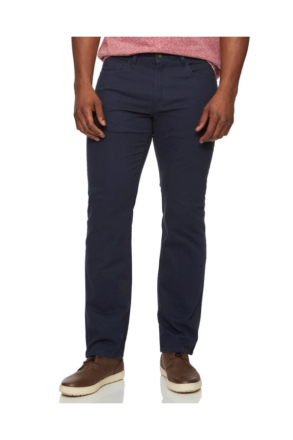 NAVY Nashville Straight Wallburg 5-Pocket Pants, US 31x32