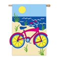 thumbnail image 1 of Evergreen Flag & Garden Summer Bicycle Garden Flag, 1 of 2
