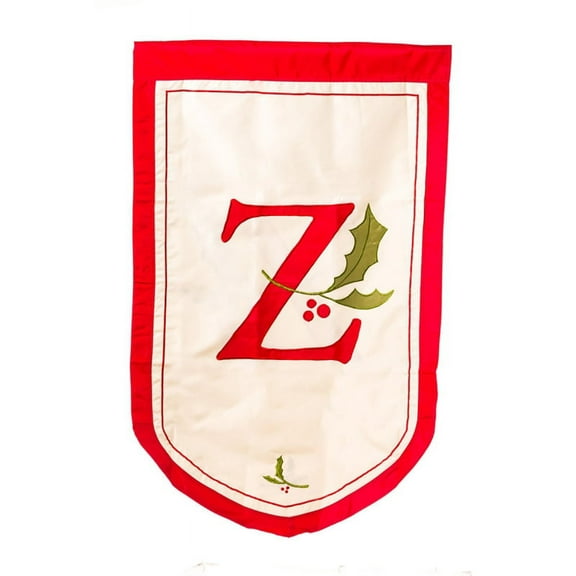 Flag,Applique,House,Holiday Monogram Z