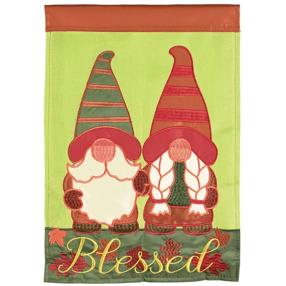 Flag Blessed Gnomes Polyester 13x18