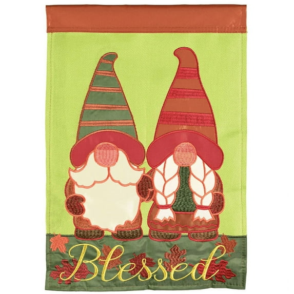 Flag Blessed Gnomes Polyester 13x18