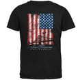 thumbnail image 1 of Flag Bridge San Francisco California Oversize Mens T Shirt Black X-LG, 1 of 1