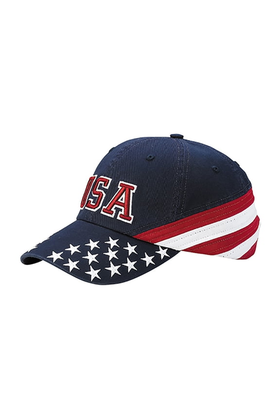 Flag Caps - Navy USA Star