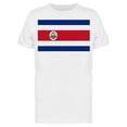 thumbnail image 1 of Flag Costa Rica Tee Men's -Image by Shutterstock, 1 of 2