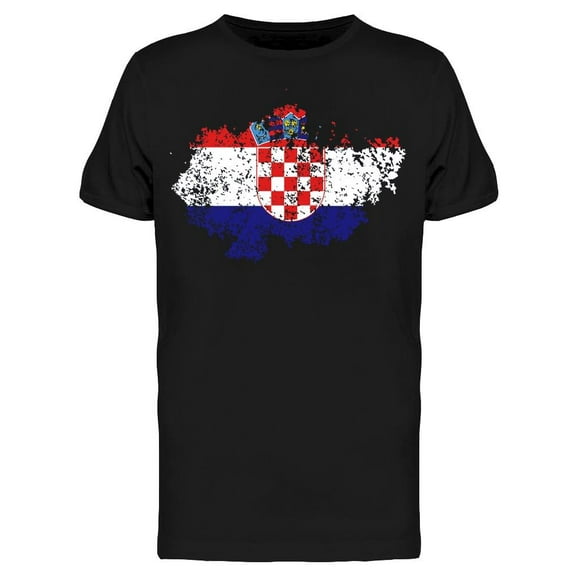 Flag Croatia Old State T-Shirt Men -Image by Shutterstock, Male Medium