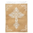 thumbnail image 1 of Flag Cross Burlap Polyester, 1 of 2