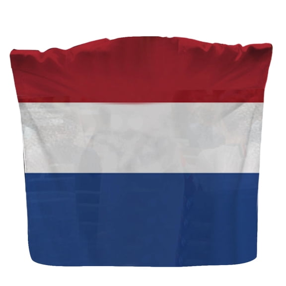 Flag, Fabric Cotton Fabric, Flag, 48X72 In, International Football Match, Fan Shoulder Covering, Red White Blue, 1 Pc