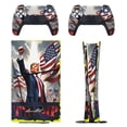 thumbnail image 1 of Flag, Fighting Spirit PS5/PS5 Slim Digital Disc Skin Sticker For Console And Controller Skins, 1 of 7