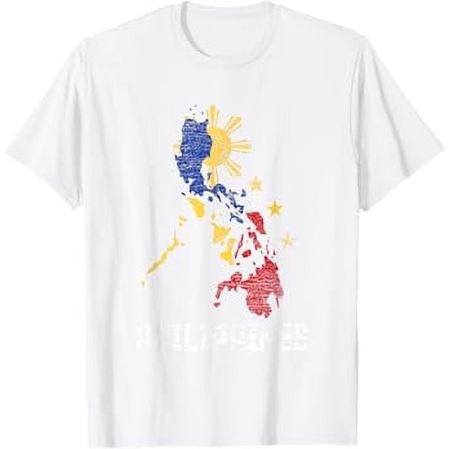 Flag Filipino Map Philippines TShirt