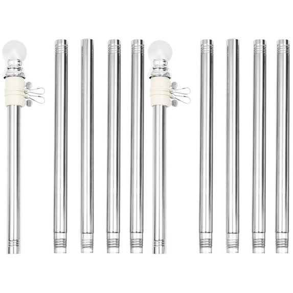 Flag Flagpole Pole
Pole Free Kit Rings Set Bracket
Rotating Stainless Backyard Commercial Steel Flagpole Wall American