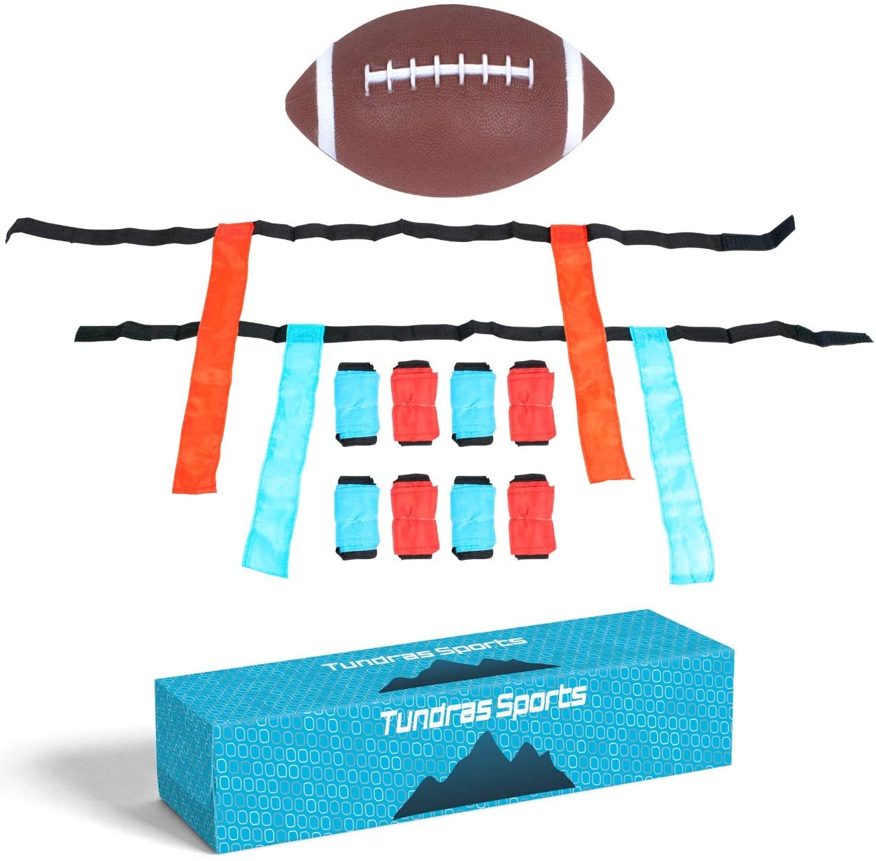 Flag Football 12Player Kids Flag Football Set Includes Football and