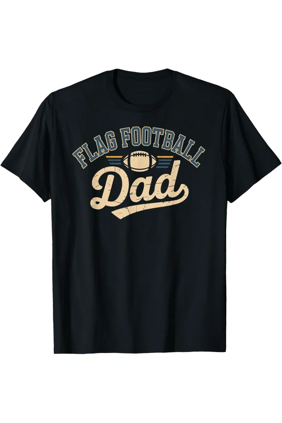 Flag Football Dad T-Shirt