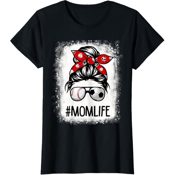 Flag Football Mom Funny Flag Football Player Mom T-Shirt