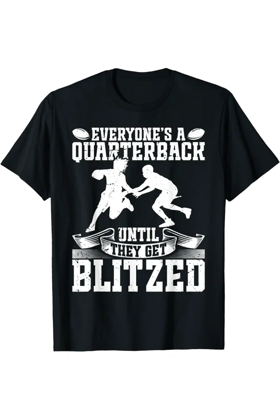 Flag Football Quarterback T-Shirt
