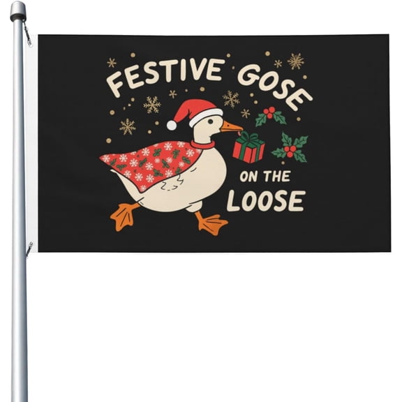 Flag For Room Guys Double Sided Cool Flags For Yard 3x5 Ft, On The Goose Tapestry For Office
