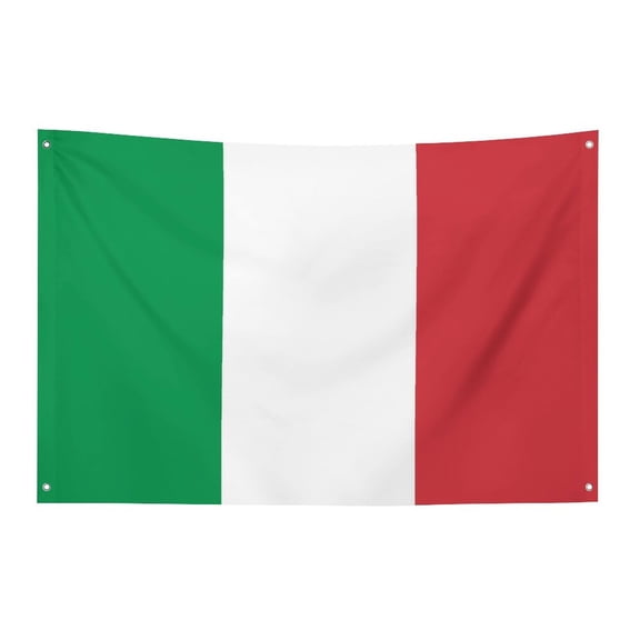 Flag Four Holes With Four Ropes Soft Applicability For Decorative Garden Yard Balcony Porch Entrance Flag Italy