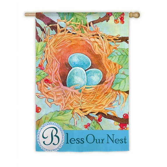 Flag, Garden Size Flag, Bless Our Nest