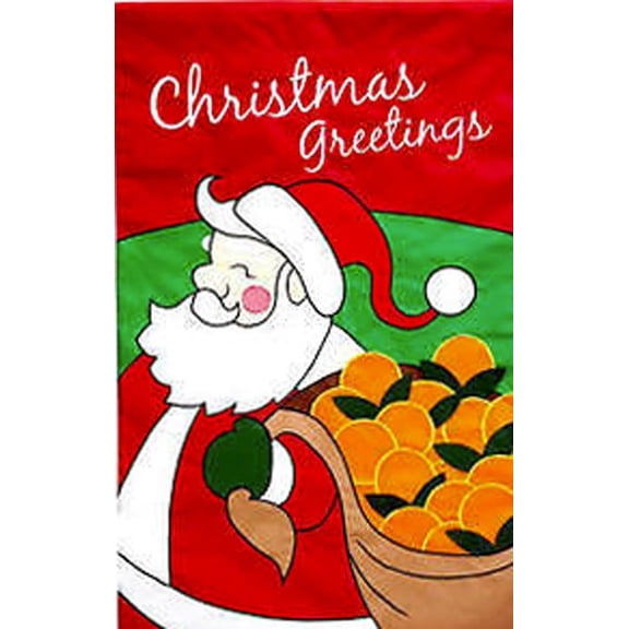 Flag, Garden Size Flag, Orange Grove Greeting