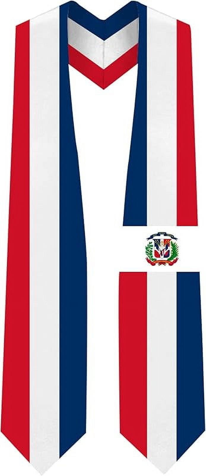 Flag Graduation Stole Length Width Fits All Body Types Study flag-graduation-stole-length-width-fits-all-body-types-study
