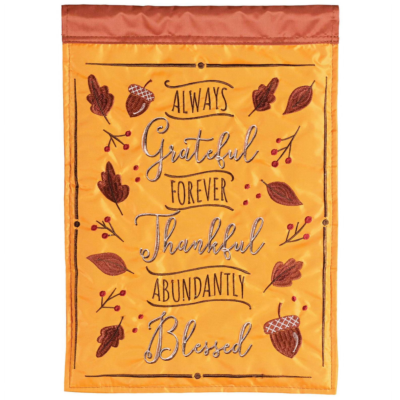 Drapeau Gratitude, Reconnaissance, Bénédiction de Magnolia Garden