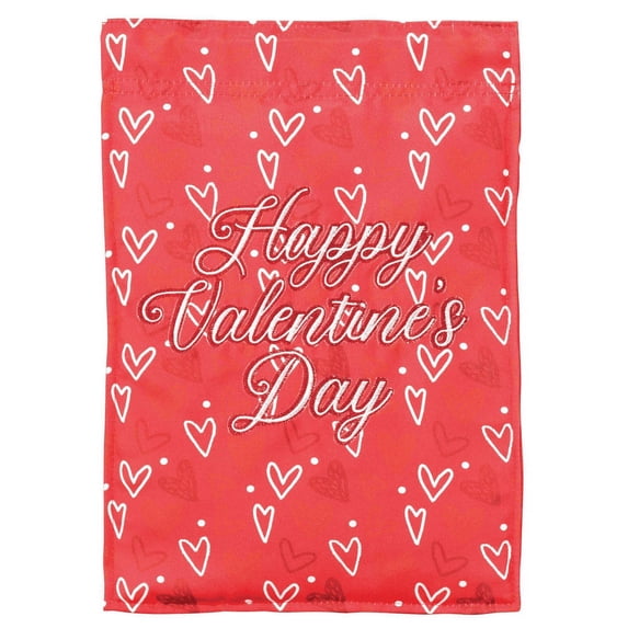 Flag Happy Valentine Day