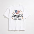 thumbnail image 1 of Flag Heart 1776 2026 July 4th 250th Birthday Mens T-Shirt, 1 of 8