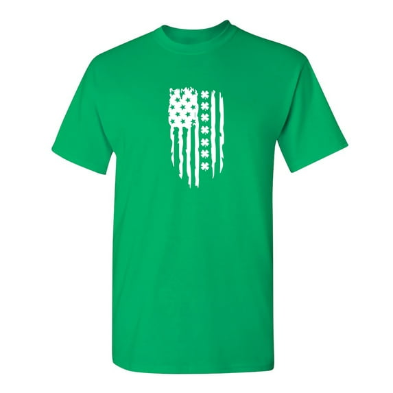 Flag Irish Mens Tee St Saint Patricks Day Gift Sarcastic Humor Novelty Funny T Shirt