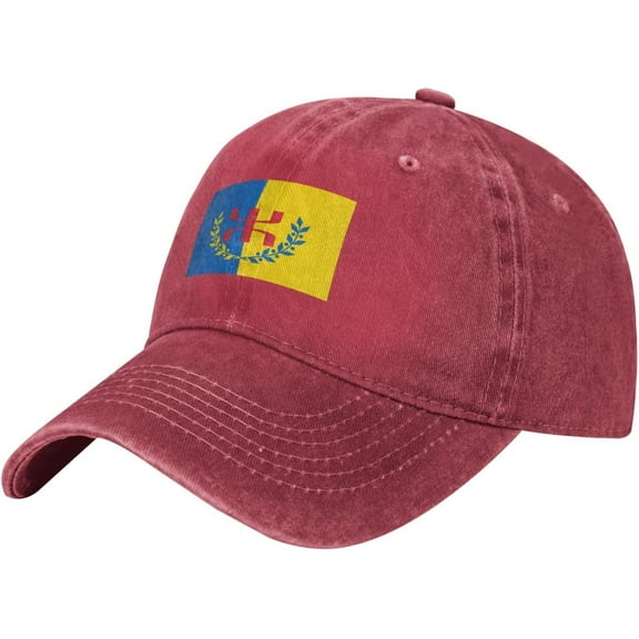 Flag-Kabyle Baseball Cap for Men Women Adjustable Vintage 100% Washed Cotton Dad Hat