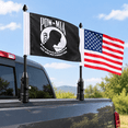 Flag Mount Forrcycle - Fold Down 90°pole Holder Andn 6x9road King ...