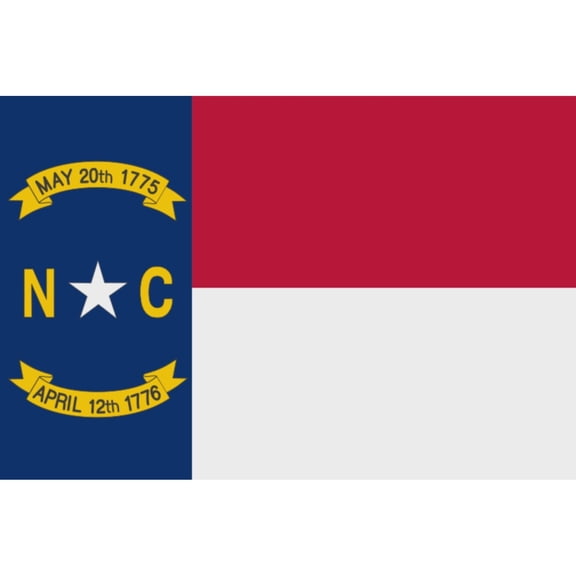 Flag-North Carolina 3x5