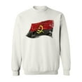 thumbnail image 1 of Flag Of Angola Sweatshirt Men -Image by Shutterstock, Male 3X-Large, 1 of 4
