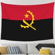 Flag Of Angola Tapestry Home Decor Tapestry Living Room Bedroom Decoration Tapestry 90L*60W
