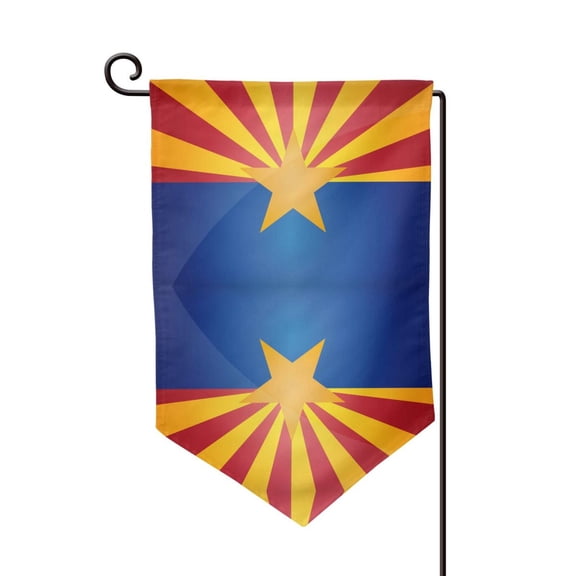 Flag Of Arizona Garden Flag Vertical Double Sided Yard Outdoor Decoration 12.5 x 18 Inch Sharp Corner