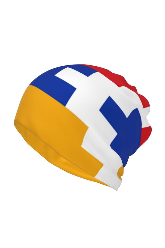 Flag Of Artsakh Beanie Skull Cap Lightweight Hip Hop Dwarf Hat Beanie Hat For Women Men