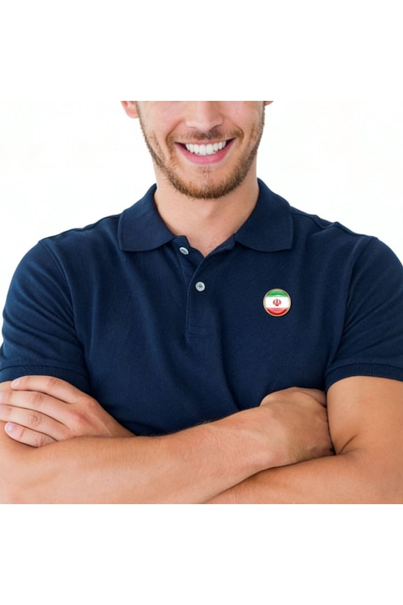 Flag Of Badge Metal Button Badge Decorative Button Brooch Lapel Pins