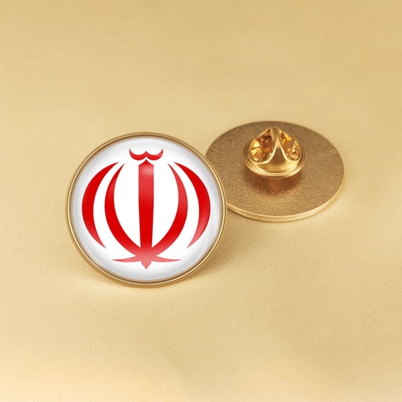 Flag Of Badge Metal Button Badge Decorative Button Brooch Lapel Pins