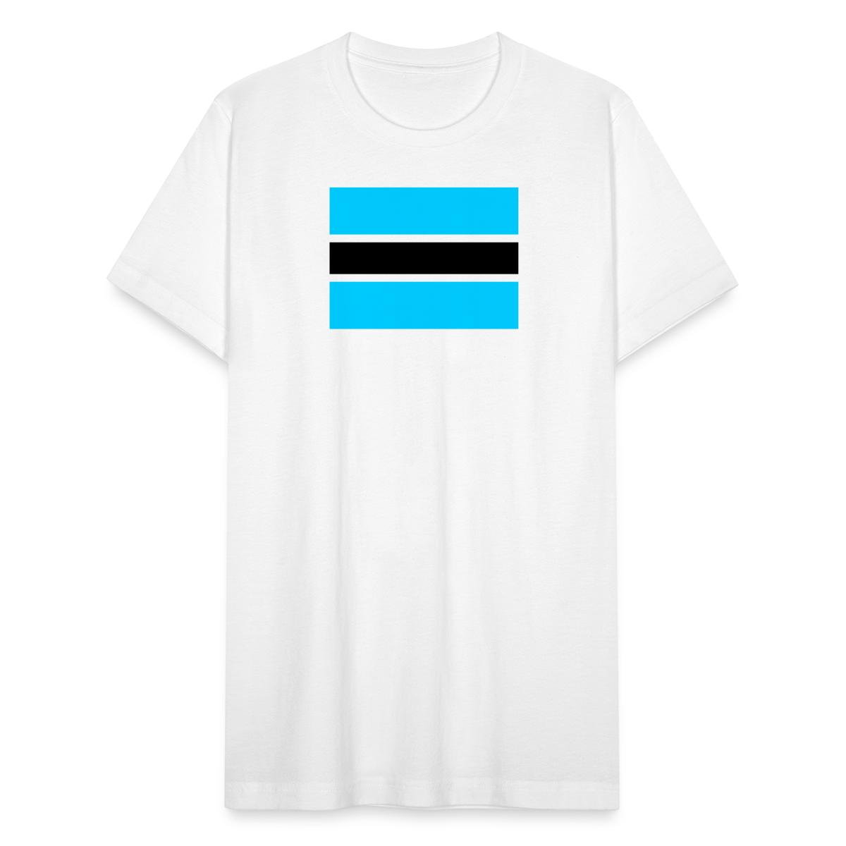 Flag Of Botswana Bw Unisex Jersey TShirt