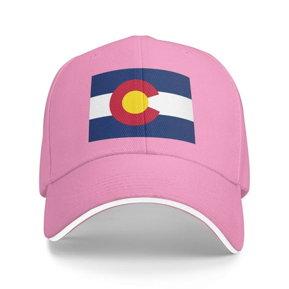 Flag Of Colorado Unisex Sandwich Cap Classic Baseball Capunisex Adjustable Casquette Dad Hat