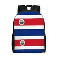 thumbnail image 1 of Flag Of Costa Rica Backpack Travel Bag For Men Women Lightweight Back Pack With Laptop Compartmen, 1 of 7