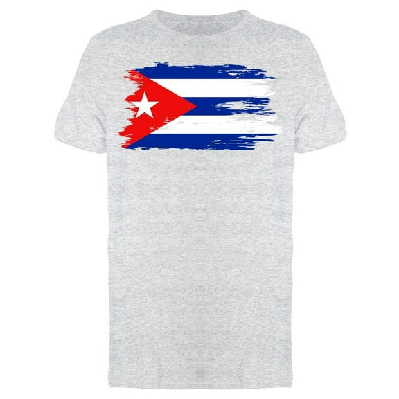 Flag Of Cuba T-Shirt Men -Image by Shutterstock, Male Large