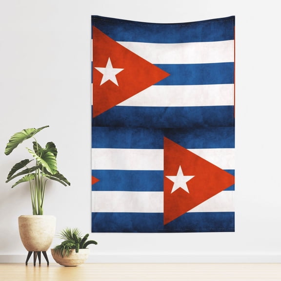 Flag Of Cubantapestry For Bedroom Aesthetic Tapestry Wall Hanging Backdrop Room Decor (40'' X 60'')
