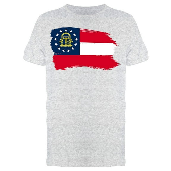 Flag Of Georgia Tee Men's -Image by Shutterstock